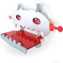 Red Mini-Mech Robot Shelf | Storage | RetroPlanet.com