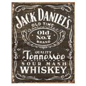 Jack Daniel's Tennessee Whiskey Metal Sign | Tin Signs | RetroPlanet.com