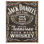 Jack Daniel's Tennessee Whiskey Metal Sign | Tin Signs | RetroPlanet.com