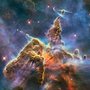 Space / Mountain of dust and gas rising in the Carina Nebula