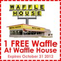 FREE Waffle Coupon From Waffle House
