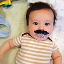 Mustache Pacifier