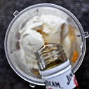Bourbon Pumpkin Pie Milkshakes | How Sweet It Is