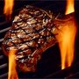 Steak on a grill