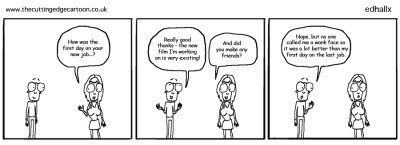 New Job « The Cutting Edge