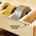 DIY Multiple Roll Tape Dispenser