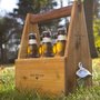 Handcrafted Wood Wine and Beer Carriers by Meriwether of Montana