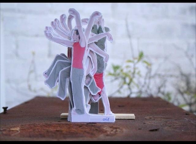 The Modern Dance: Cardboard cut out stopmotion animation | Video | 1:07 ...
