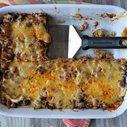Beef and Bean Enchilada Casserole — Punchfork
