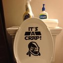 It's a CRAP: Star Wars inspired Admiral Ackbar toilet sticker art