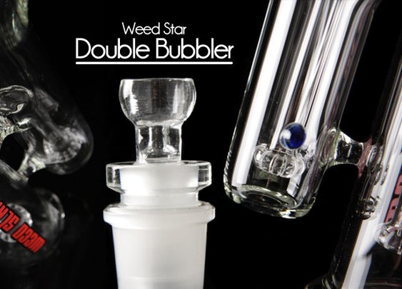 Weed Star Double Bubbler