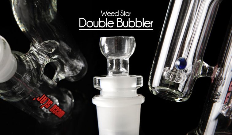 Weed Star Double Bubbler