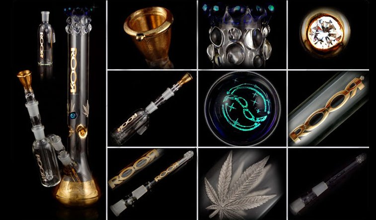 Gold RooR Bong
