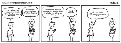 Christmas shopping « The Cutting Edge