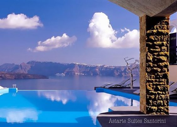 Astarte Suites Hotel in Santorini www.astartesuites.gr on we heart it / visual bookmark #45463394