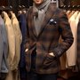 Winter wool plaid