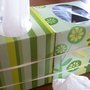 Attach an Empty Tissue Box to a Full One for a Built-In Disposal Solution