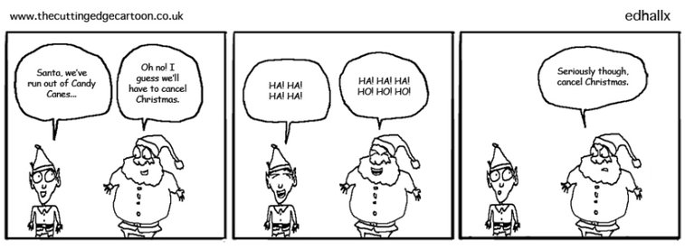 Trouble in Santa’s workshop « The Cutting Edge