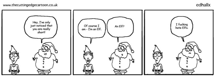 Back to work at Santa’s workshop  « The Cutting Edge