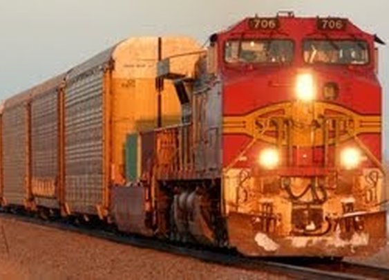BNSF "Warbonnet" Toward the Sunrise 
