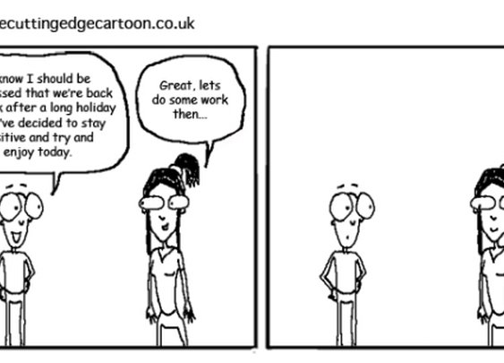 Back to work « The Cutting Edge
