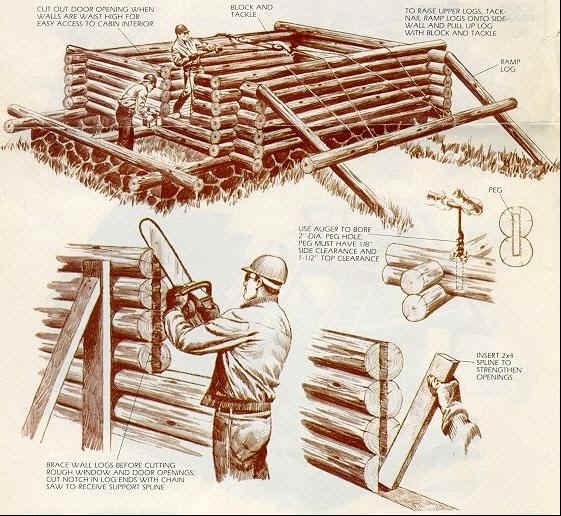 Build Your Own Log Cabin Gentlemint