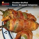 Cheddar-Stuffed Bacon-Wrapped Jalapenos