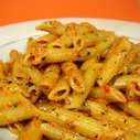Roasted Red Pepper and Basil Pesto Penne | Annie's Eats
