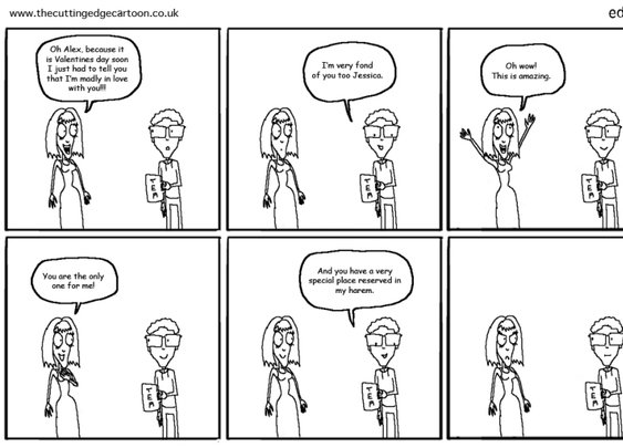 Finding a valentine « The Cutting Edge