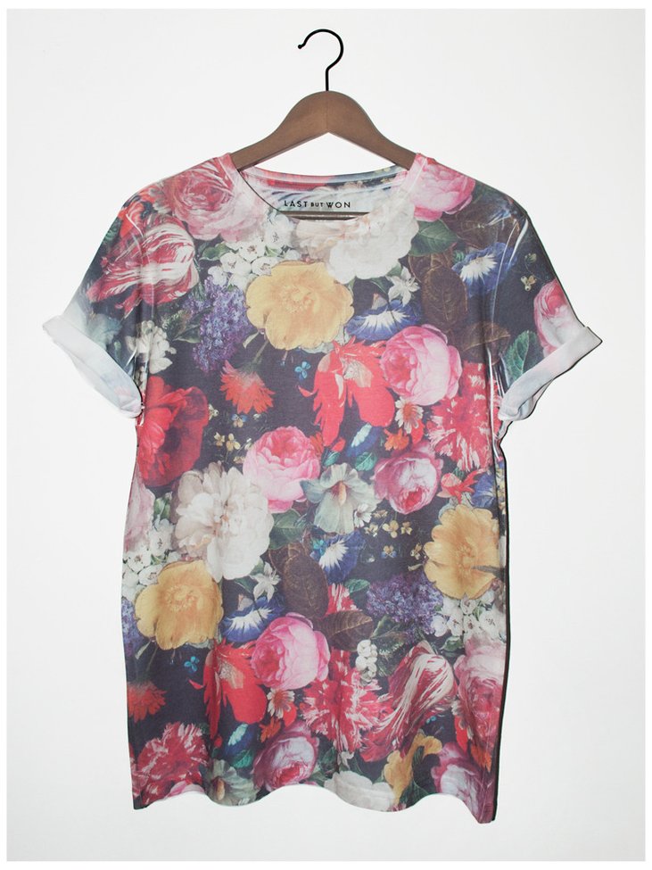 Painted Floral Tee | Last But Won