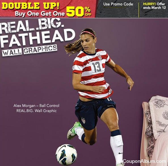 Fathead BOGO 50 off Coupon! Gentlemint