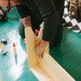 How to: Make a Simple, Rustic Wooden Bench (In Under an Hour) | Man Made DIY | Crafts for Men | Keywords: diy, woodworking, wood, how-to