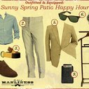 Outfitted & Equipped: Sunny Spring Patio Happy Hour | The Art of Manliness