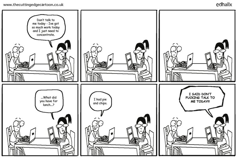 Concentration and distractions | The Cutting Edge