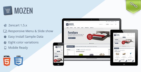 eCommerce - Mozen – Responsive Zencart Template | ThemeForest