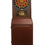 CricketPro 800 Dart Unit With Mahogany Finish Cabinet