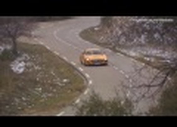 Mercedes-Benz SLS AMG Coupé Black Series on the Le Castellet Race Track [HD 3D]