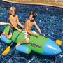 Outrigger Ride-On Pool Float with Oars