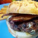 Bleu Cheese Bacon Burgers