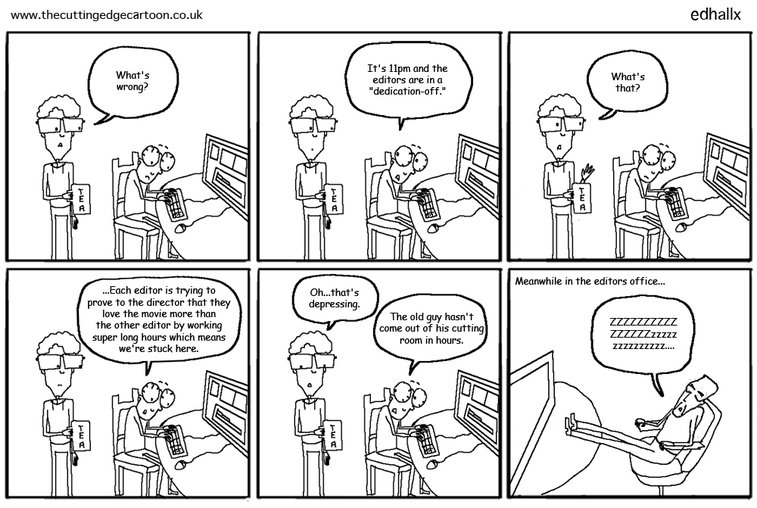 Dedication to work | The Cutting Edge