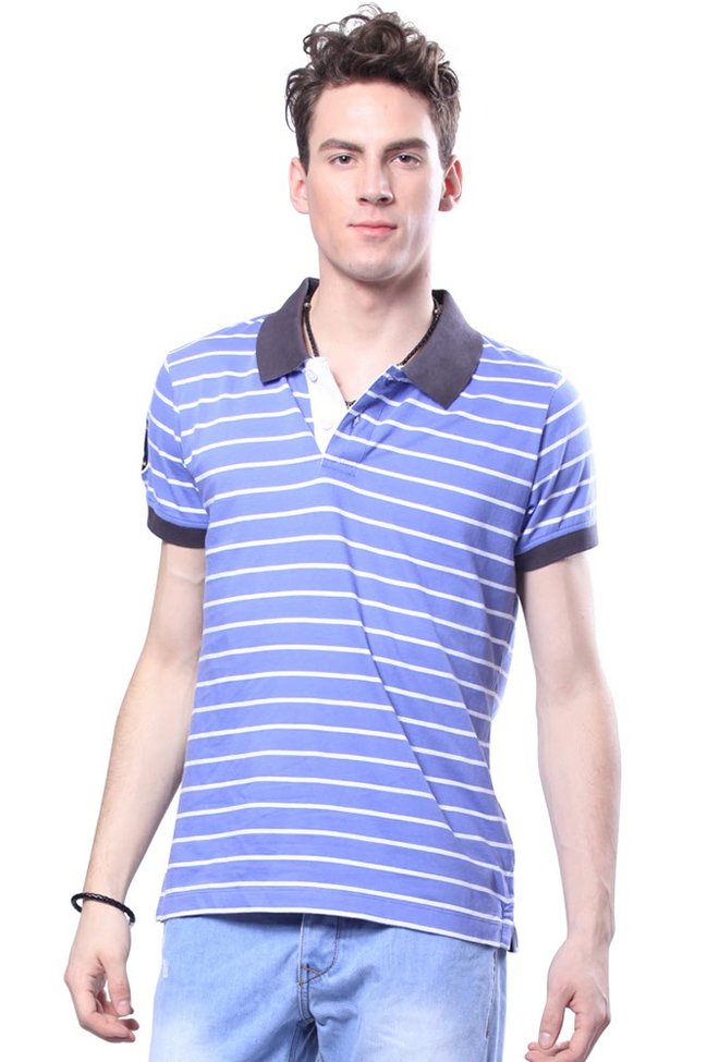 Men Polo : 21099-S3M069 L.BLUE