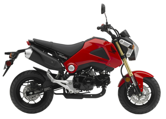 2014 Honda Grom, a New Twist (grip) | Baxtton