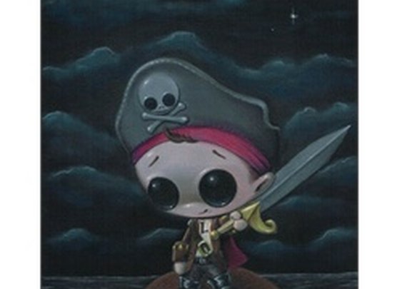 I Told You I Was Magic by Michael Banks Pirate Boy Canvas Art Print