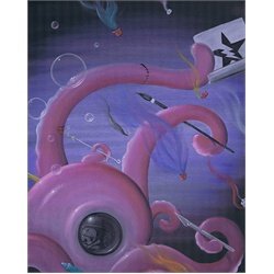 So Good At Setting Bad Examples by Michael Banks Canvas Fine Art Print