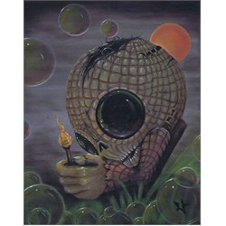 How About a Little Fire by Michael Banks Pyromaniac Canvas Art Print