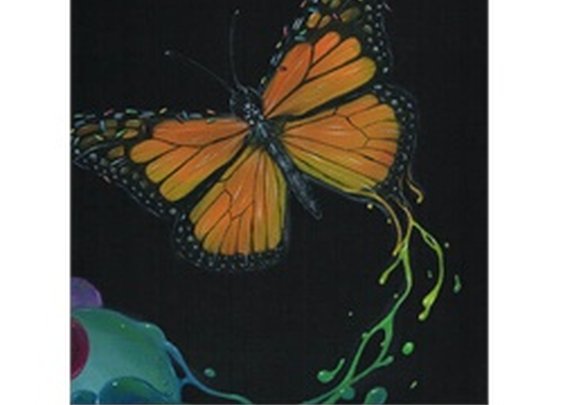 Theres No Better Time To Start by Michael Banks Butterfly Art Print