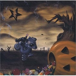 Ichabods Treat by Michael Banks Horse Man Halloween Canvas Art Print