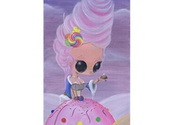 Let Them Eat Candy by Michael Banks Marie Antoinette Canvas Art Print