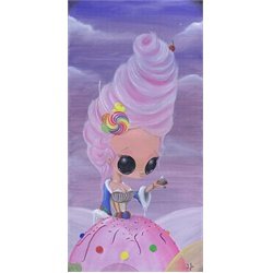 Let Them Eat Candy by Michael Banks Marie Antoinette Canvas Art Print