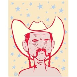 Outlaw by Tom Vadakan Southern Cowboy Canvas Giclee Fine Art Print